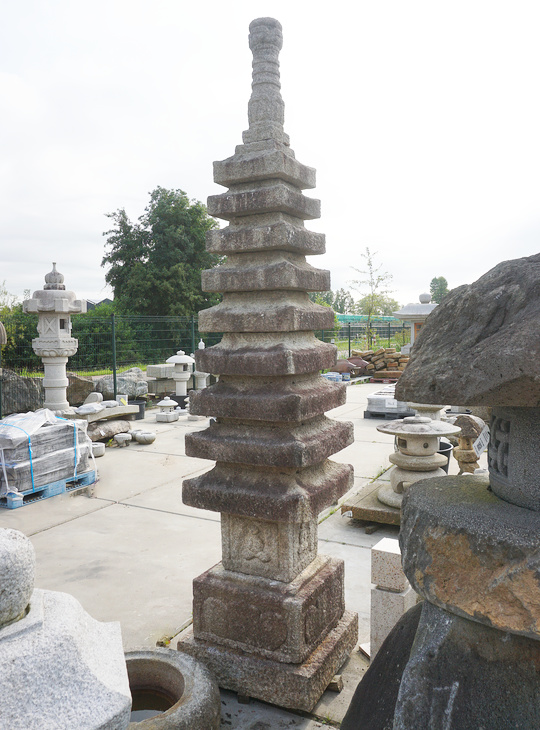 Shihobutsu Kyuju Sekito, Japanese Stone Pagoda - YO02010017