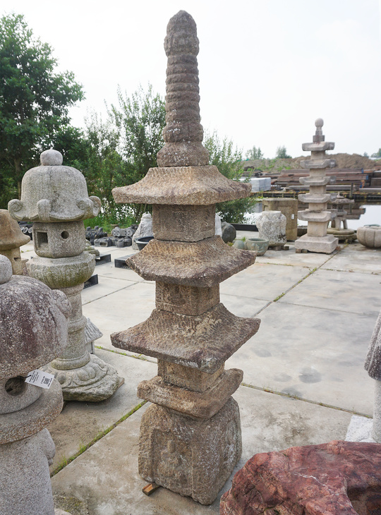 Shihobutsu Sanju Sekito, Japanese Stone Pagoda - YO02010016