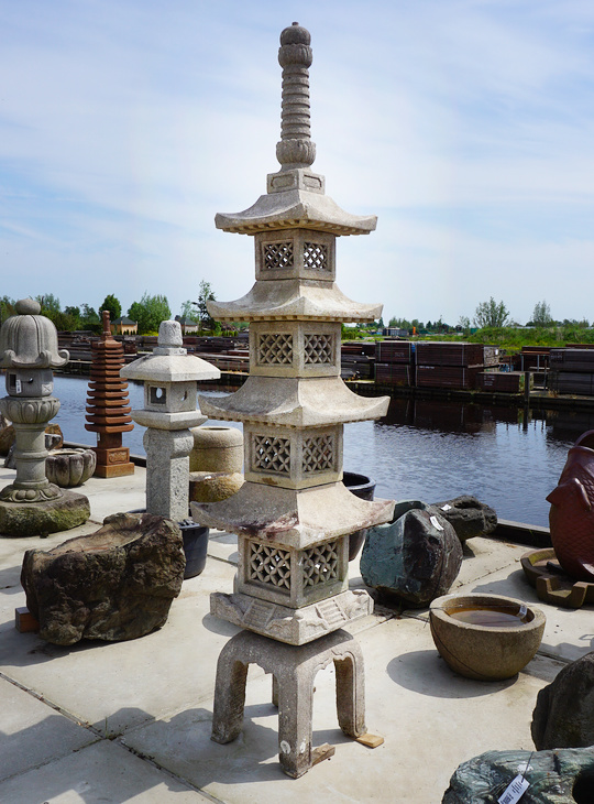 Buy Yonju Sekito, Japanese Stone Pagoda, Authentic Japanese Stone Pagodas  for Sale, 02010006