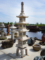 Buy Yonju Sekito, Japanese Stone Pagoda for sale - YO02010006