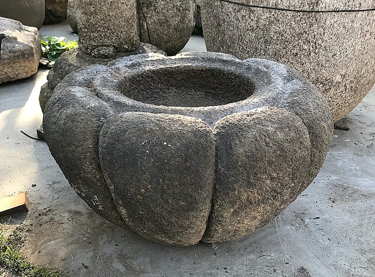 Japanese Chōzubachi Tsukubai Lotus - YO03010072