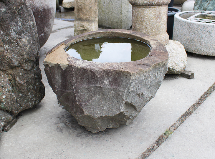 Kimachi Shizen-seki Chozubachi, Japanese Tsukubai Water Basin - YO03010380