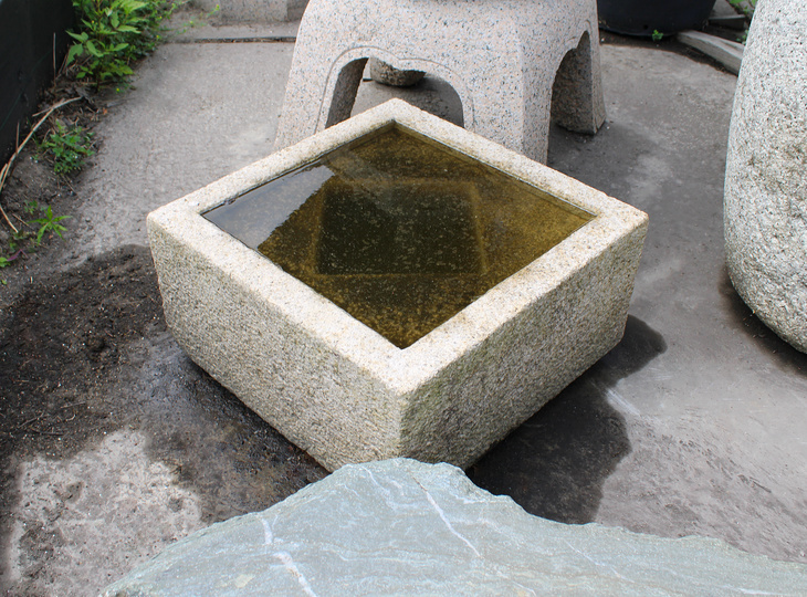 Masugata Chozubachi, Japanese Tsukubai Water Basin - YO03010403