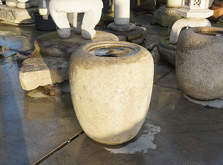 Natsume Chōzubachi, Japanese Tsukubai Water Basin - YO03010149
