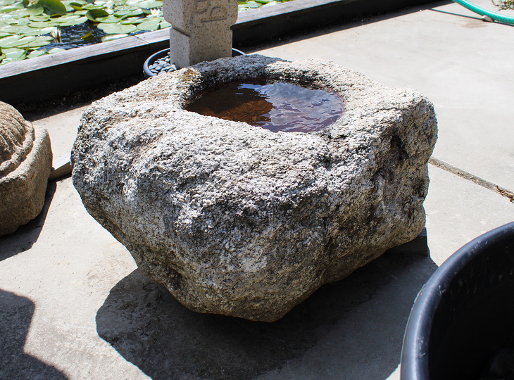 Shirakawa Shizen-seki Chozubachi, Japanese Tsukubai Water Basin - YO03010348