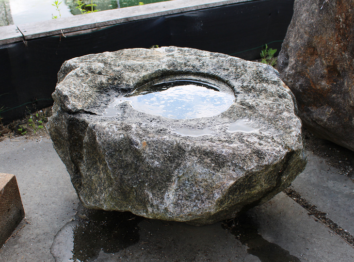 Shirakawa Shizen-seki Chozubachi, Japanese Tsukubai Water Basin - YO03010398
