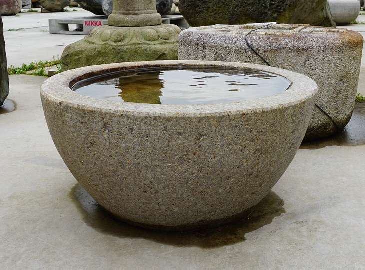 Tetsubachi Chōzubachi, Japanese Tsukubai Water Basin - YO03010266