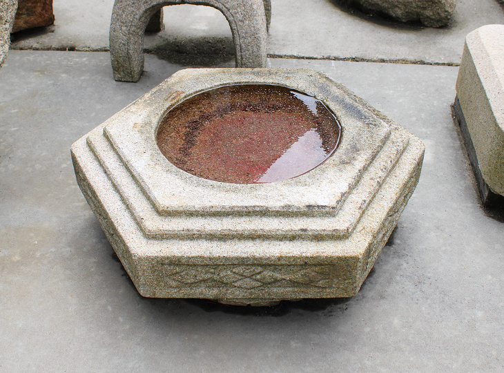 Chudai Chozubachi, Japanse Tsukubai Waterornament - YO03010408