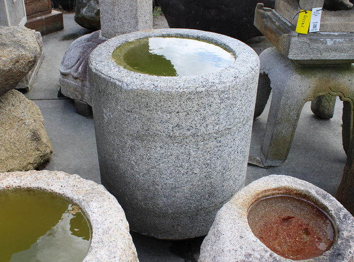Enchu Chozubachi, Japanse Tsukubai Waterornament - YO03010397