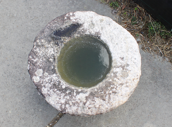 Enchu Chozubachi, Japanse Tsukubai Waterornament - YO03010400
