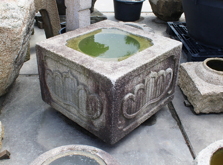 Horagai Chozubachi, Japanse Tsukubai Waterornament - YO03010372