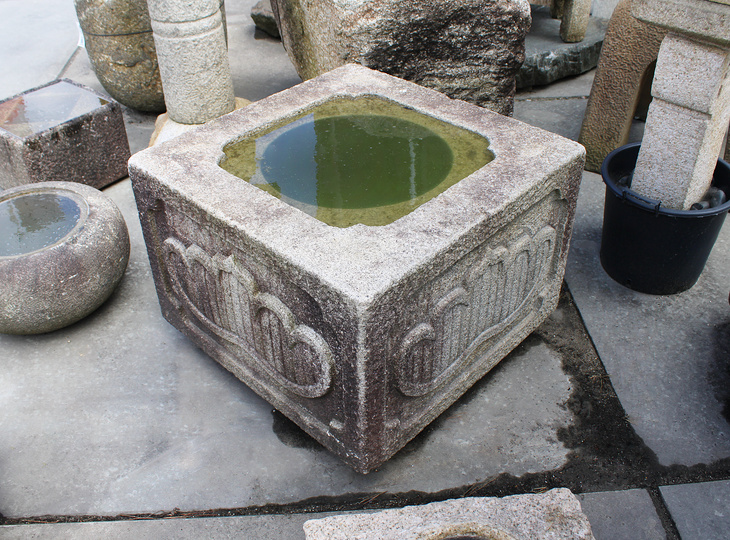 Horagai Chozubachi, Japanse Tsukubai Waterornament - YO03010372