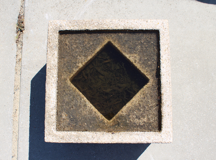 Masugata Chozubachi, Japanse Tsukubai Waterornament - YO03010362