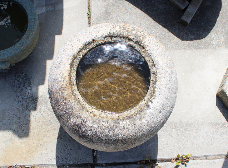 Natsume Chozubachi, Japanse Tsukubai Waterornament - YO03010332