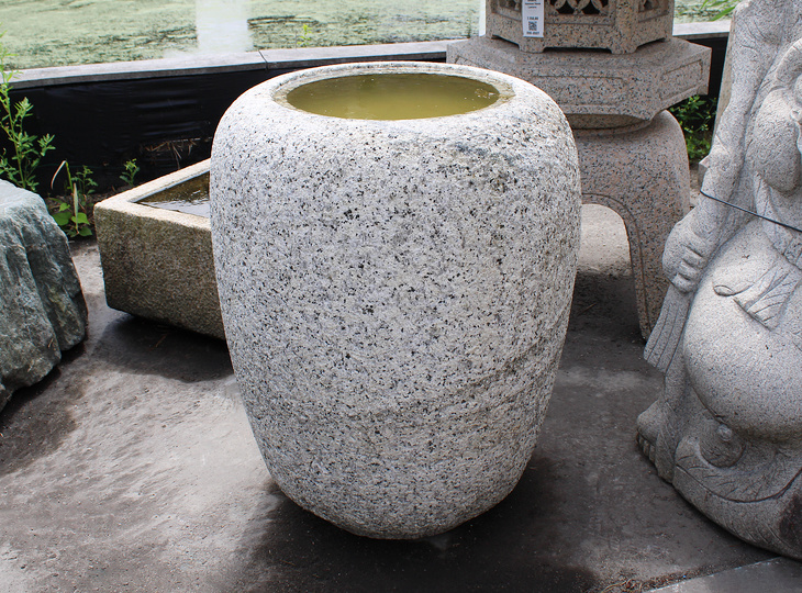 Natsume Chozubachi, Japanse Tsukubai Waterornament - YO03010405