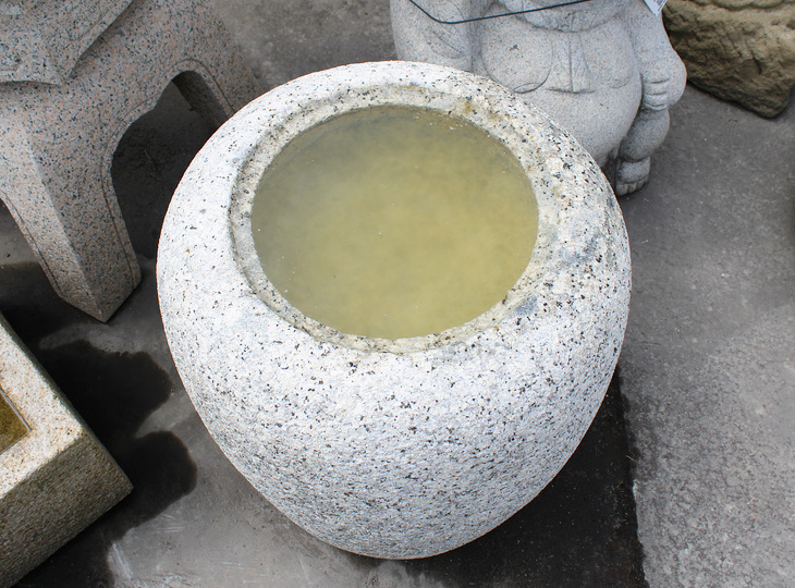Natsume Chozubachi, Japanse Tsukubai Waterornament - YO03010405