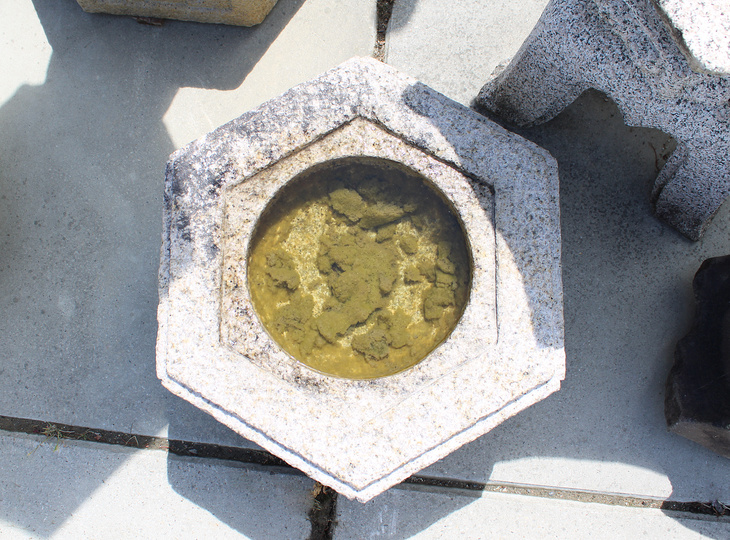 Rokkakukei Chozubachi, Japanse Tsukubai Waterornament - YO03010336