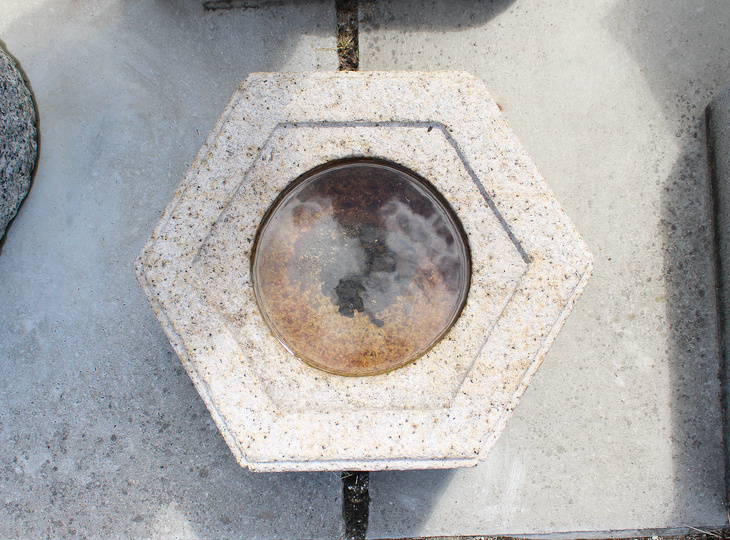 Rokkakukei Chozubachi, Japanse Tsukubai Waterornament - YO03010358