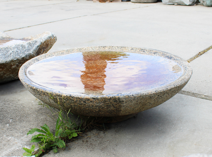 Sakazuki Chozubachi, Japanse Tsukubai Waterornament - YO03010341