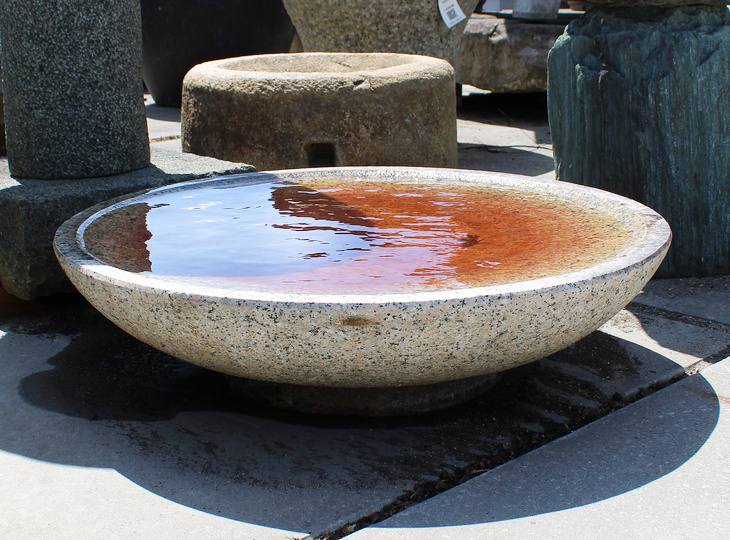 Sakazuki Chozubachi, Japanse Tsukubai Waterornament - YO03010345