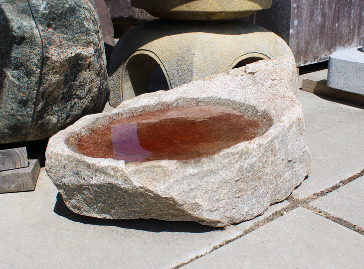 Tennenzubachi Chozubachi, Japanse Tsukubai Waterornament - YO03010353