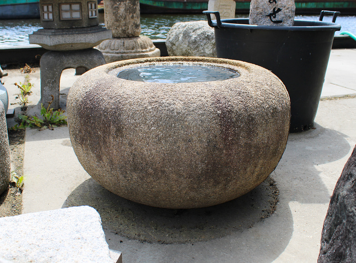 Tetsubachi Chozubachi, Japanse Tsukubai Waterornament - YO03010347