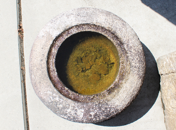 Tetsubachi Chozubachi, Japanse Tsukubai Waterornament - YO03010352