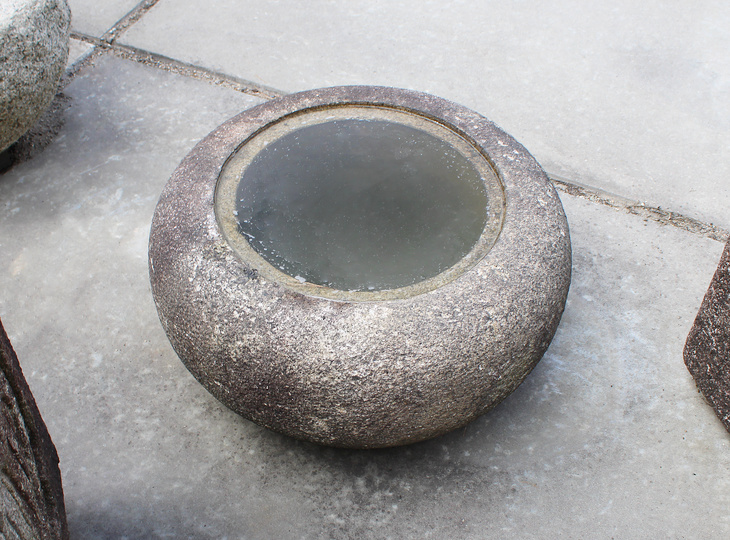 Tetsubachi Chozubachi, Japanse Tsukubai Waterornament - YO03010371