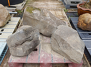 Kimachi Stone Sanzonseki Set, Japanese Ornamental Rocks - YO06010477