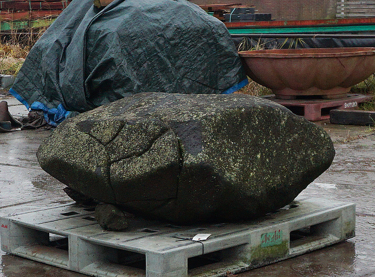 Kuroboku Stone, Japanese Ornamental Rock - YO06010357