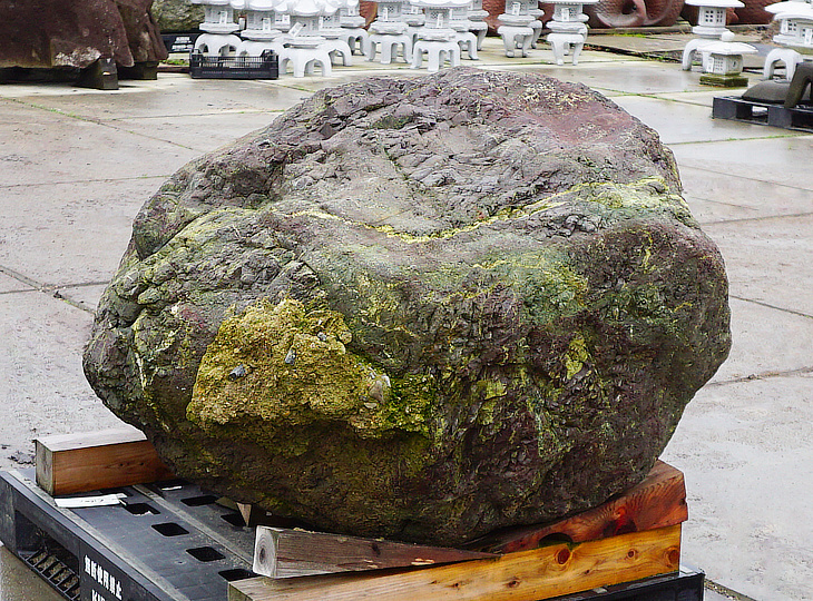 Murasaki Kibune Stone, Japanese Ornamental Rock - YO06010353