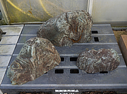 Buy Shikoku Stone Sanzonseki Set, Japanese Ornamental Rocks for sale - YO06010520