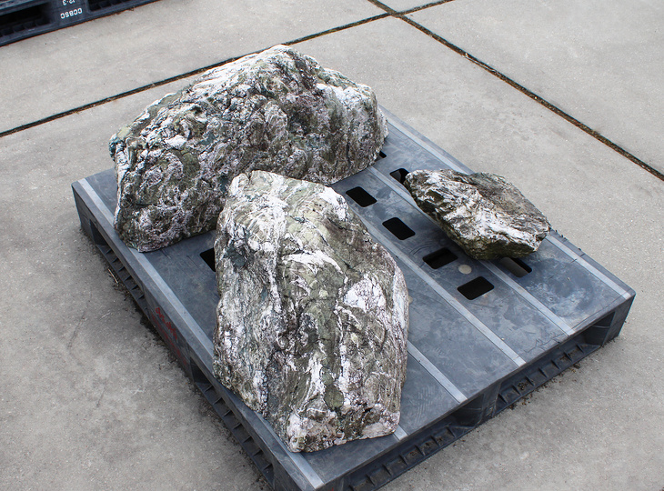 Shikoku Stone Sanzonseki Set, Japanese Ornamental Rocks - YO06010639