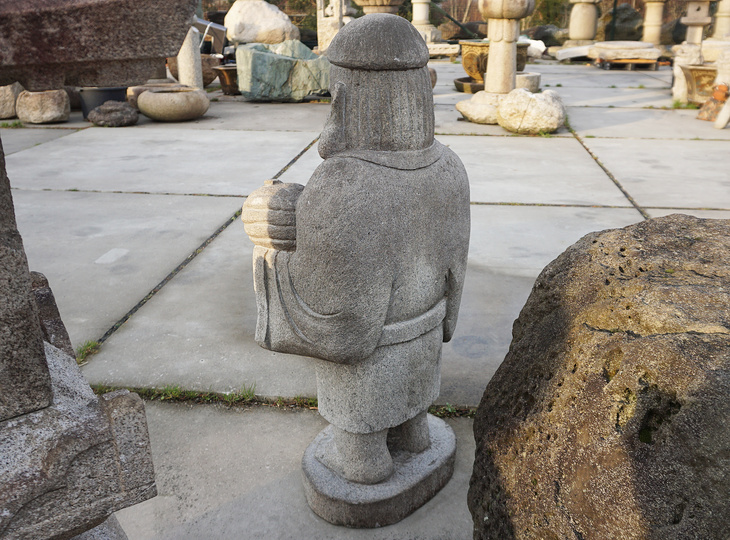 Daikokuten, Japanese Stone Statue - YO07010173