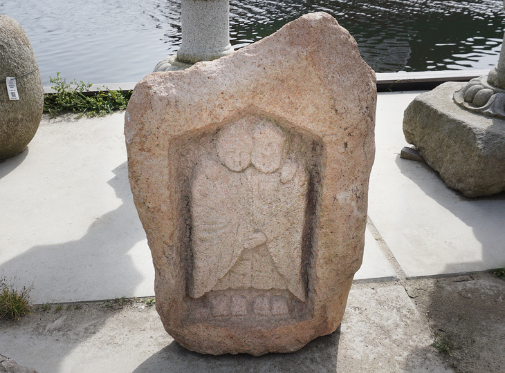 Dosojin Carved Stone, Japanese Statue - YO07010131