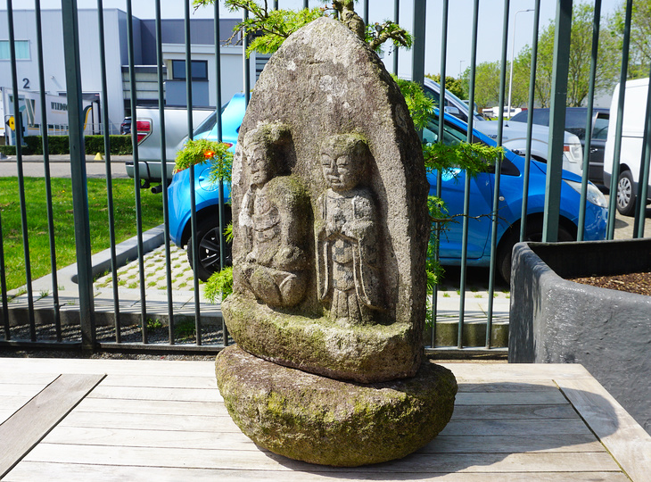 Dosojin Carved Stone, Japanese Statue - YO07010177