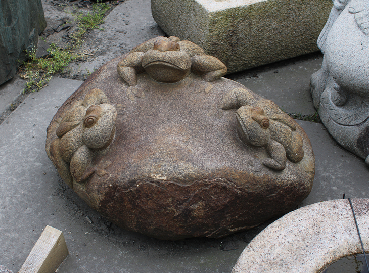 Kaeru Ishizo, Japanese Stone Frog Statue - YO07010268