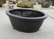 Buy Konpeki Mizubachi, Traditional Japanese Deep Blue Water Pot for sale - YO07010142