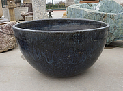 Buy Konpeki Mizubachi, Traditional Japanese Deep Blue Water Pot for sale - YO07010144