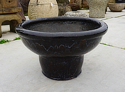 Buy Konpeki Mizubachi, Traditional Japanese Deep Blue Water Pot for sale - YO07010146