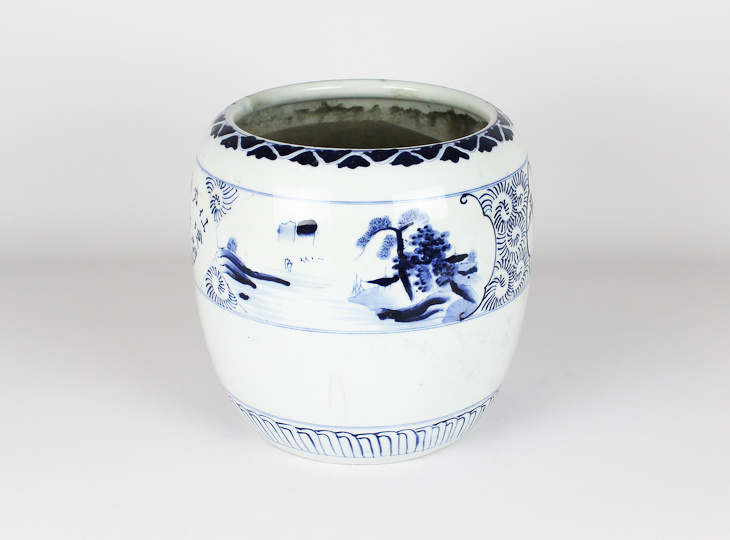 Buy Porcelain Hibachi, Traditional Japanese Fire Bowl for sale - YO07010244