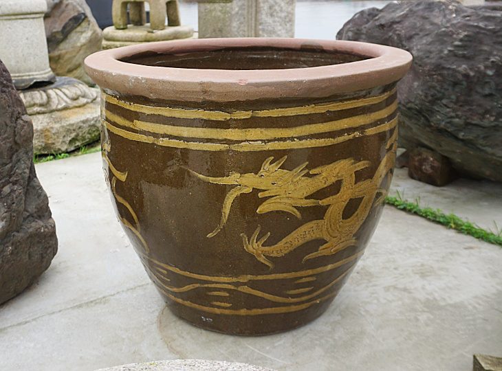 Ryu Mizubachi, Traditional Japanese Dragon Water Pot - YO07010150