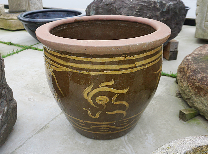 Ryū Mizubachi, Traditional Japanese Dragon Water Pot - YO07010150