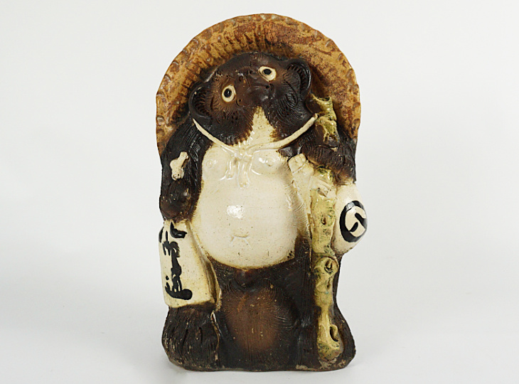 Tanuki, Japanese Ceramic Statue - YO07010121