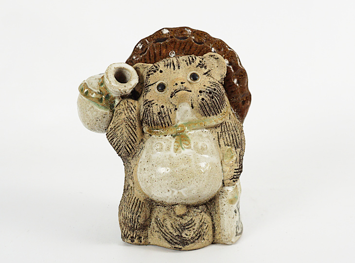 Tanuki, Japanese Ceramic Statue - YO07010123