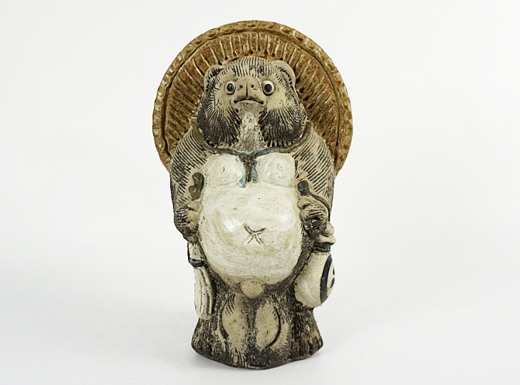 Tanuki, Japanese Ceramic Statue - YO07010124