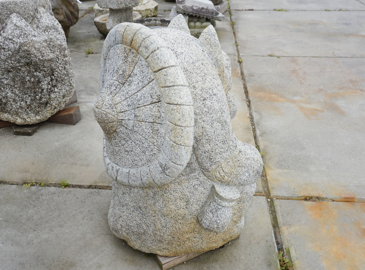 Tanuki, Japanese Stone Statue - YO07010185