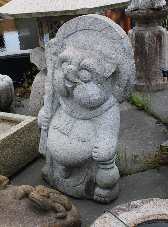 Tanuki, Japanese Stone Statue - YO07010269
