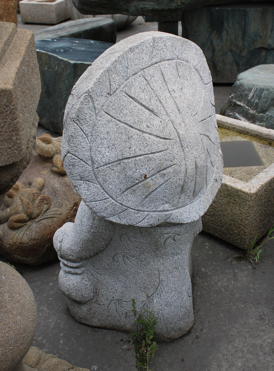Tanuki, Japanese Stone Statue - YO07010269