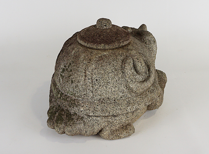 Tanuki Koro, Japanese Granite Incense Burner - YO07010110